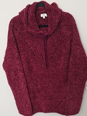 True Craft Chenille Hooded Sweater 2X